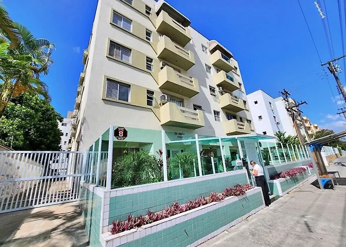 Aconchegante Apto 01 Dorm C/Sacada, Ar-Cond, Wi-Fi, Lado Praia